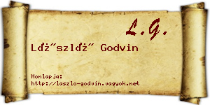 László Godvin névjegykártya